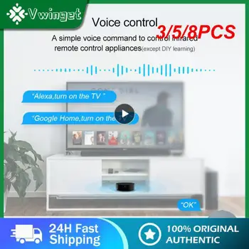 3/5/8DB App Távirányító Smart Home Vezérlő Hang Alexa, a Google Haza, Univerzális Infravörös Távirányítóval Tuya Wifi