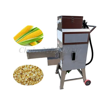 Elektromos Friss Csemegekukorica Cséplés Viaszos All-In-One Gép Nagy Kukorica Cséplőgép Kukorica Gép