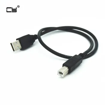 USB 2.0 Nyomtató Kábel A Típusú Férfi, hogy a B Típusú Férfi Fólia+Fonott(belső)+PVC Árnyékolás 30cm 50cm 1m 1,5 m 3m 5m 1FT 3FT 10FT