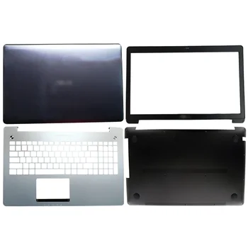 ÚJ Laptop LCD hátlap/Előlapot/Palmrest/Alsó Esetben Az ASUS N750 N750J N750JV N750JK N750G Nem Érintőképernyős Számítógép Esetében
