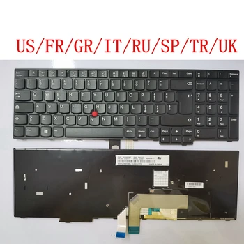 RÓLUNK/FR/GR/IT/RU/SP/TR/UK ÚJ Laptop Billentyűzet Lenovo Thinkpad E570 E575 E570C