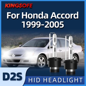 KINGSOFE 2db 12v 35w D2S Xenon Fényszóró Lámpa HID Izzók A Honda Accord 1999 2000 2001 2002 2003 2004 2005