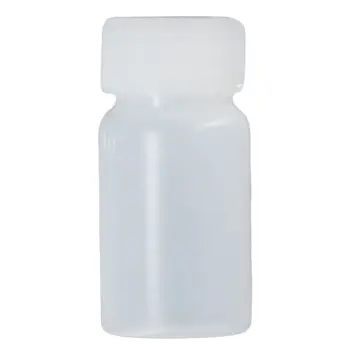 100 Kis Szája Kicsi Műanyag Palackok Utazási 10ml Reagens Üveg Üres Végzett Labor Vegyszer Tartály Folyékony Gyógyszer