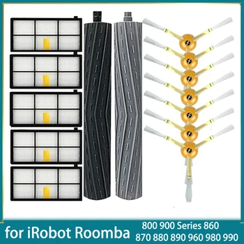 az iRobot Roomba 800 900 Sorozat 860 870 880 890 960 980 990 Robot Porszívó HEPA Szűrők & Kefe készlet Alkatrészek, Tartozékok