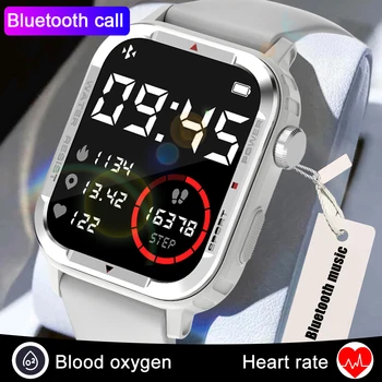 Okos férfi karóra Bluetooth Hívás Katonai Physiolog Egészségügyi Monitor EKG Sport karóra vízálló férfi Smartwatch Ftiness Tracker