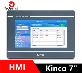 Kinco GL070 GL070E HMI érintőképernyő 7 hüvelykes 800*480 Ethernet 1 USB Host új Ember-Gép Interfész frissítés MT4434TE MT4434T