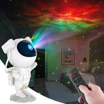 Új, Furcsa Űrhajós Ég Projektor Lézer Hangulatú Éjszakai Fény Teljes Égen Csillag Ég, USB Csatlakozó Rádió Fény Űrhajós Vetítés