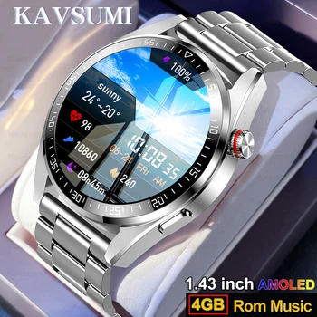 2023 Új 4G Memória Zene Smartwatch 466*466 1.43