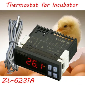 ZL-6231A 12V/110V/220V Inkubátor Vezérlő Termosztát a Multifunkcionális Időzítő Intelligens Hőmérséklet-szabályozó Termosztát