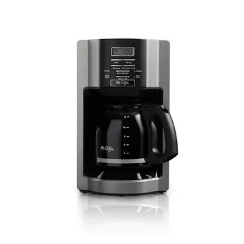 Kávét 12-Csésze-Programozható Kávéfőző, Gyors Sört, Csiszolt Fém kávéfőző gép
