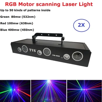 RGB Motor Pásztázó Lézer Fény 580mw Lézer Projektor Színpadi Világítás Hatása Karácsonyi Lézer Projektor Dj Fény, Zene, Buli,