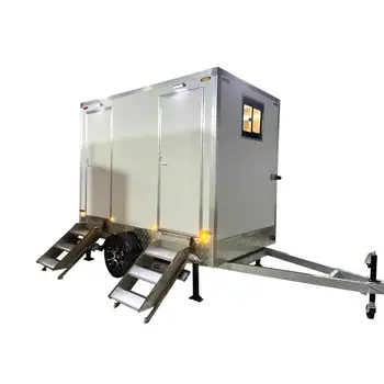 hordozható zuhanyzó, hordozható wc-k conrainer nyilvános wc-kína mozgatható wc trailer
