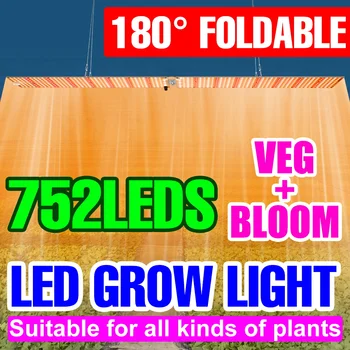 Nő Led világít Teljes Spektrumú Szabályozható Beltéri Hidrokultúrás Termesztési Rendszer 500W 800W 1000W Növény Virág Magvak termeszthető Növény Fények