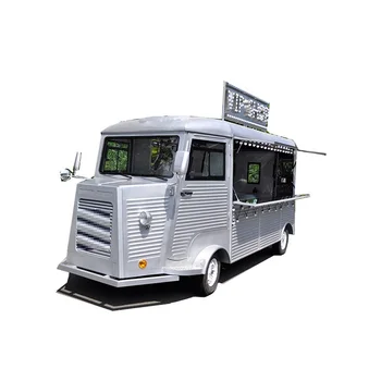 Új Stílus Utcai Élelmiszer Autó Külső Élelmiszer-Truck 4 Kerék Mobil Élelmiszer Kocsit Eladni Gyorsétterem Hotdog Snack Testre Szabható,