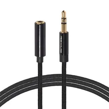 Fejhallgató Hosszabbító Kábel, 3,5 mm-es Jack Férfi-Nő AUX Kábel M/F Audio Sztereó Extender Kábel Fülhallgató Auido Hosszabbító Vezeték Kábel