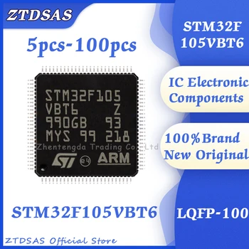 100%Új STM32F105VBT6 STM32F105VB STM32F105 STM32F STM IC MCU LQFP-100