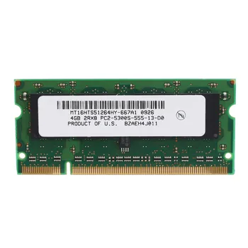 4GB DDR2 Laptop Ram, 667Mhz PC2 5300 SODIMM 2RX8 200 Csapok az AMD Laptop Memória