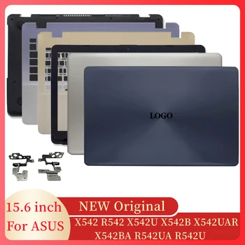 ÚJ Laptop LCD hátlap Első Keret Zsanérok Palmrest Alsó Esetben Az ASUS X542 X542UAR BA R542 UA FL8000U A580 F580 V580