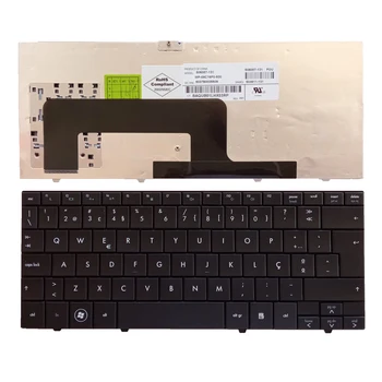 Nagykereskedelmi laptop belső billentyűzet egyéni HP MININ1000 MINI 1000 1100 700 PO elrendezés fekete