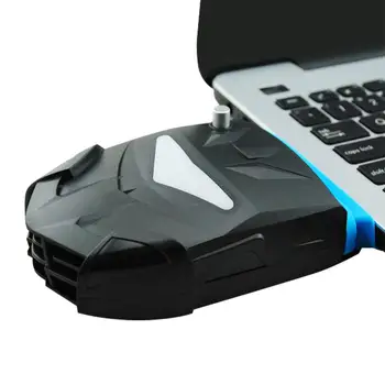 FORRÓ ELADÓ！Hordozható Oldalon Levegőt Hűvösebb Külső Kitermelése USB hűtőventilátor Notebook Hűtő Hűtő 15 15.6 17 Hüvelykes Laptop