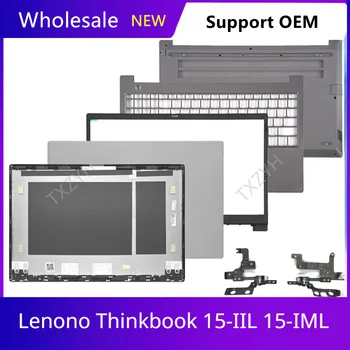 Új Eredeti Lenono Thinkbook 15-ÉN 15-IML Laptop LCD hátlap Előlapot Zsanérok Palmrest Alsó Esetben A B C D Shell