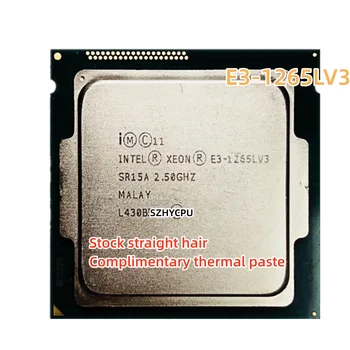 Az Intel Xeon E3-1265L v3 E3 1265LV3 E3 1265L V3 2,5 GHz-es, Használt Quad-Core CPU Processzor L3=8M 45W LGA 1150