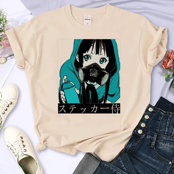 Ritsu Tainaka k-a Tee női komikus tshirt lány képregény ruházat