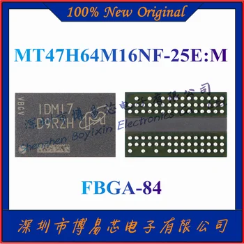 ÚJ MT47H64M16NF-25E:M, Eredeti 1Gb DDR2 SDRAM memória chip。FBGA-84