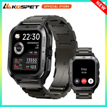 2023 KOSPET TARTÁLY M2-es Ultra Intelligens Karóra Férfi Fitness Digitális Órák Bluetooth Hívás IP69K Vízálló Elektronikus Smartwatches