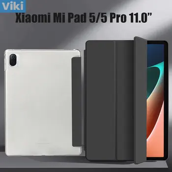Tablet Esetében Xiaomi MiPad 5 Pro / Pad5 Smart Case MI PAD 5 Ultra vékony tablet bőr Tri-fold Shell Fedezni MiPad 5 5Pro