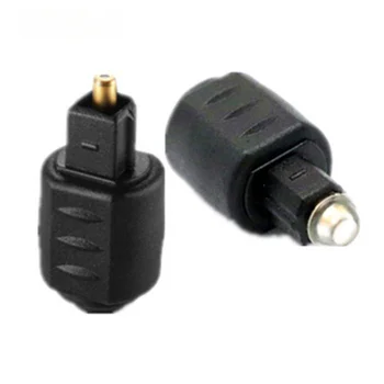 Mini Optikai Audio Adapter 3,5 MM-es Női Jack-Digitális Toslink Férfi Plug Nagykereskedelmi